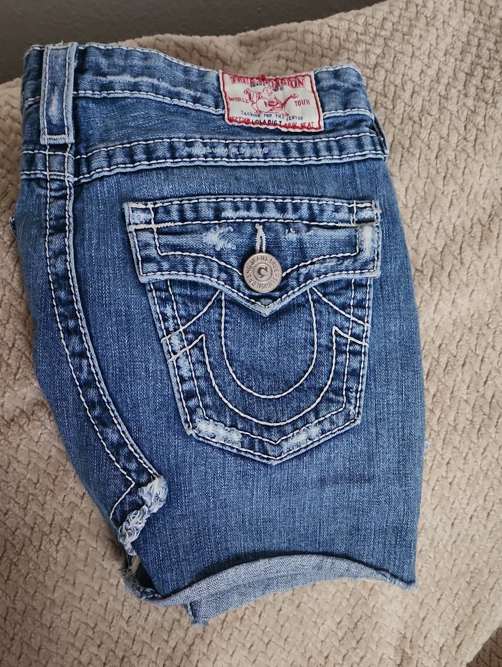 True Religion Denim Mini Skirt